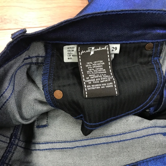 7 for All mankind skinny size 29 jeans - Picture 6 of 10